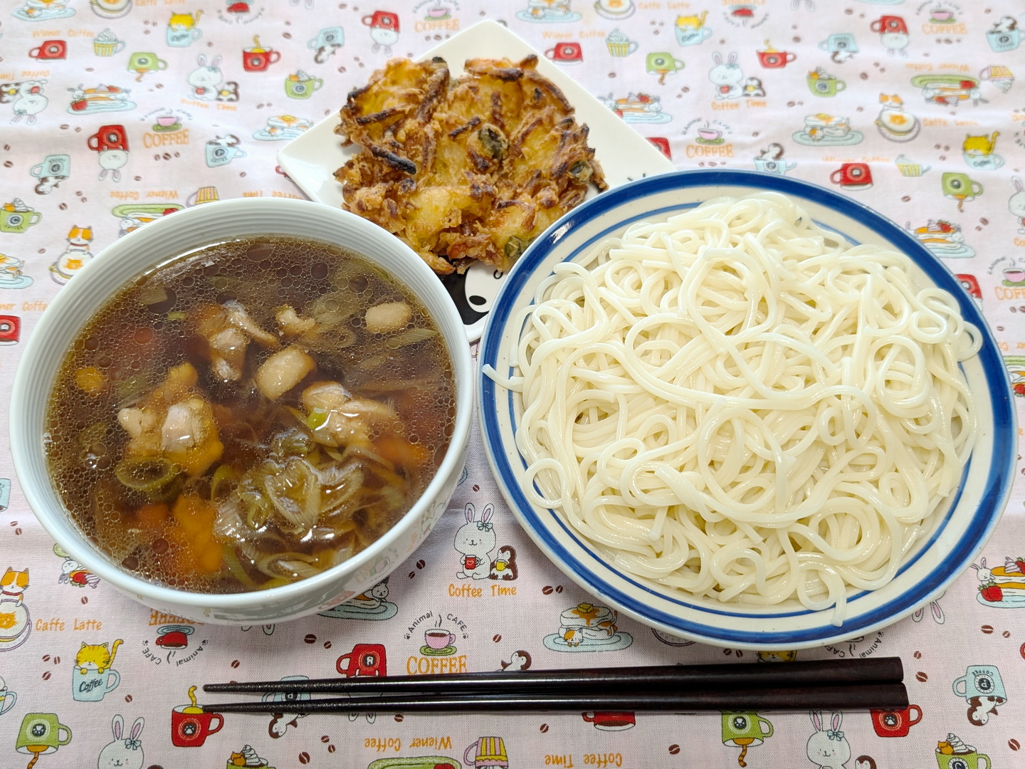 鶏汁そうめん